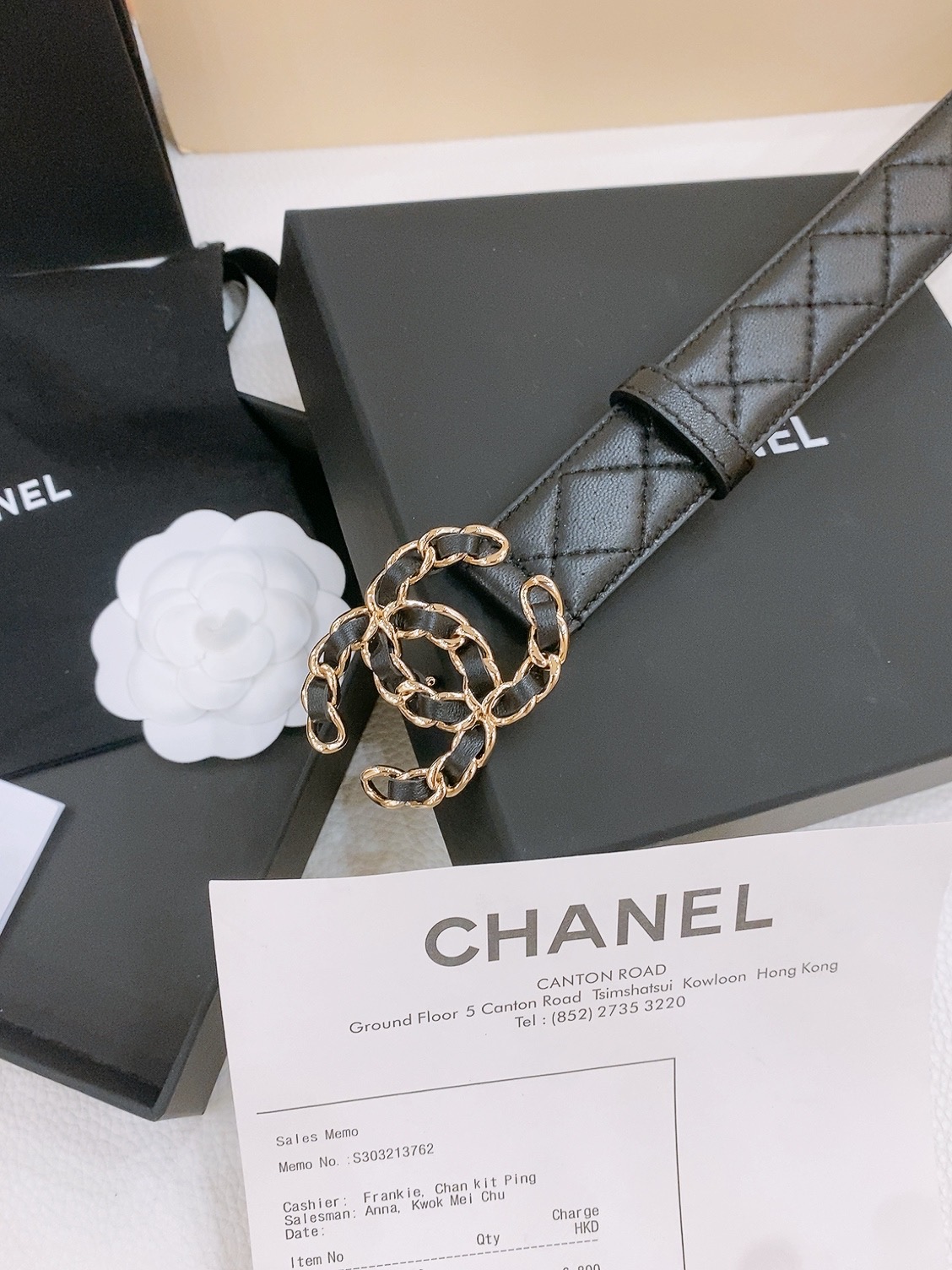Chanel-Belts
